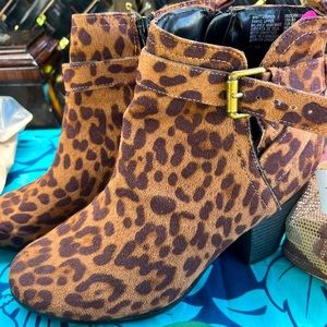 Cheetah Booties